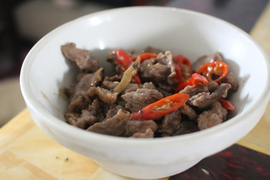小炒牛肉