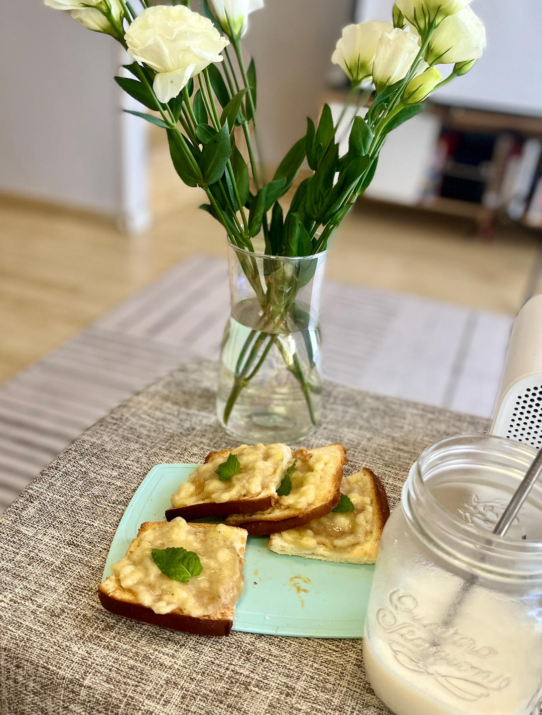 香蕉泥花生酱三明治（我的食欲稳定器）| 健康·三餐