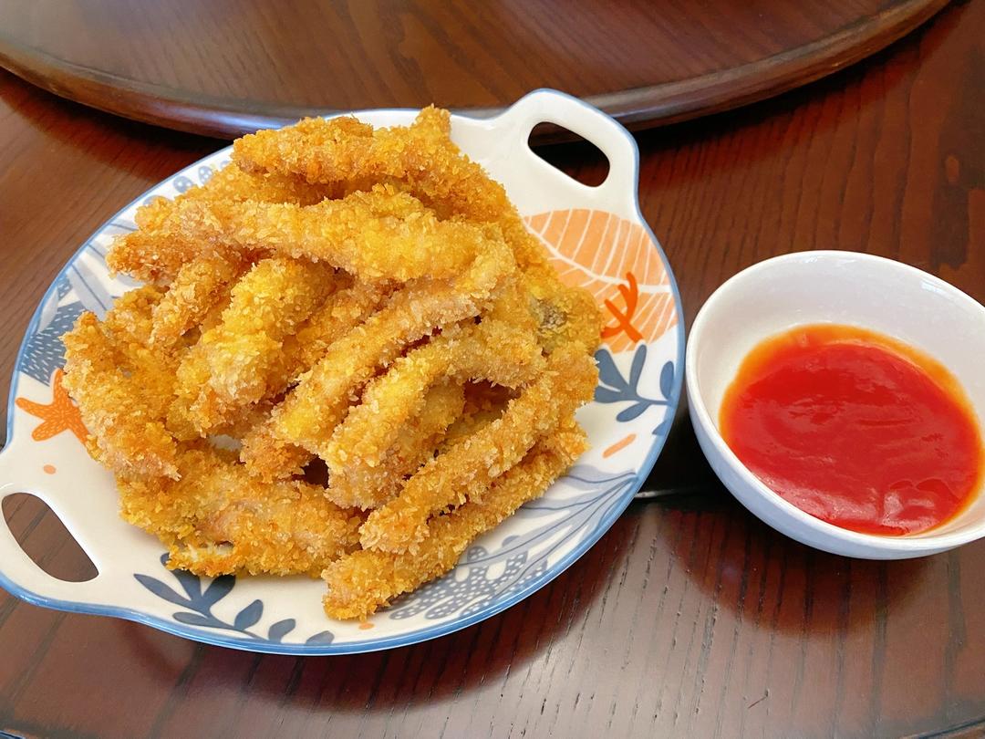 炸排条消耗面包糠