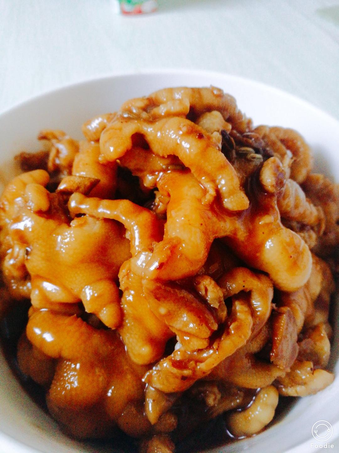 秘制红烧鸡爪