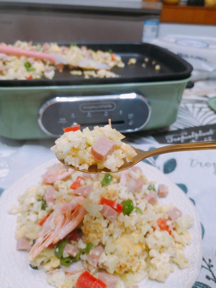 创意减脂餐：减脂花菜炒饭