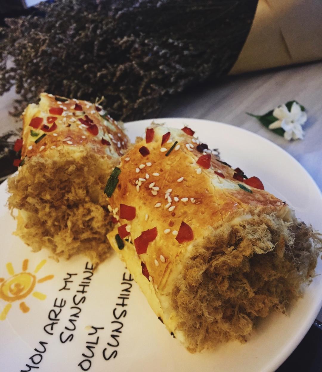 肉松面包卷