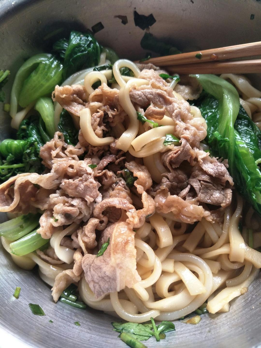 香葱香菜酱油拌粉