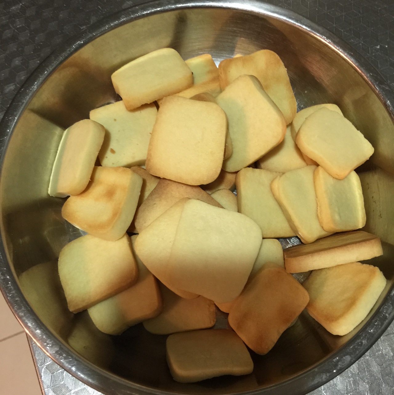 【炼乳脆饼•硬】非常简单的硬饼干