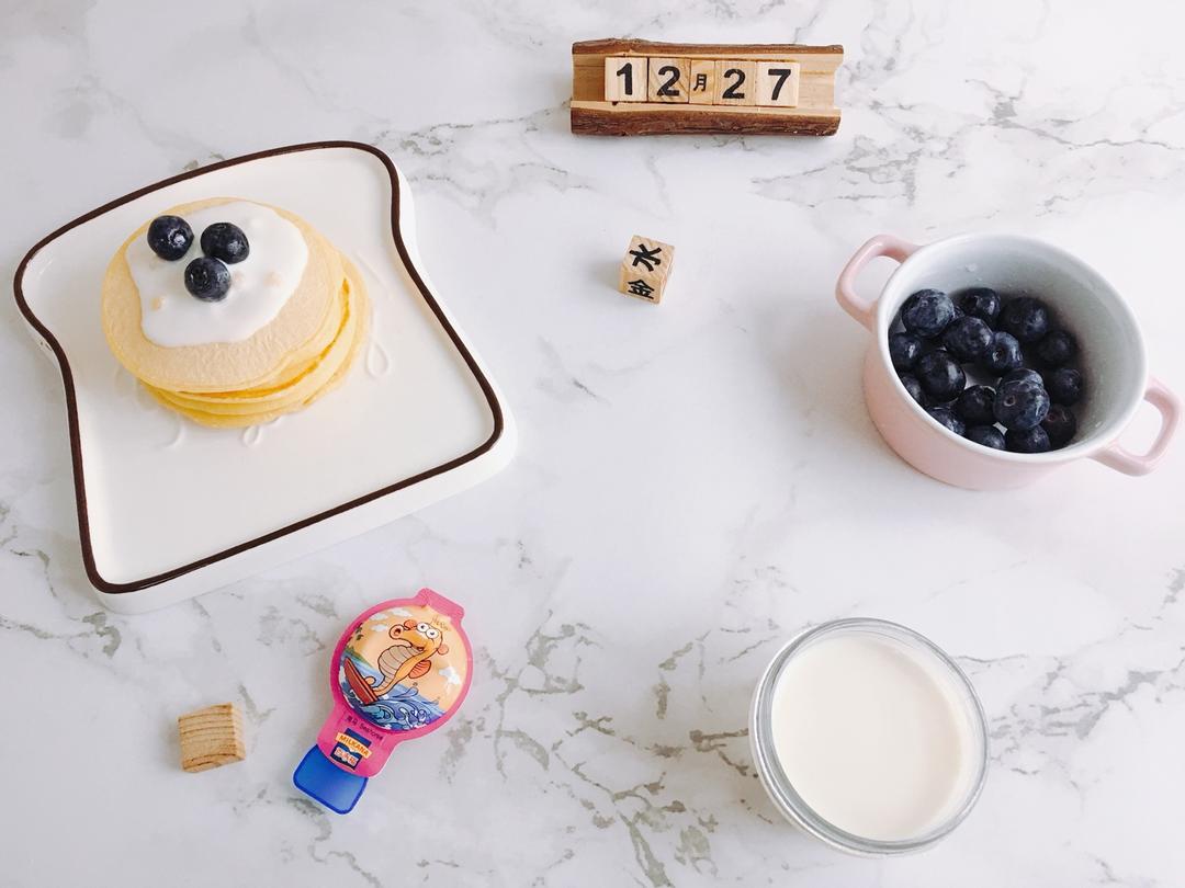 鸡蛋玉米饼（附松饼煎圆的方法）