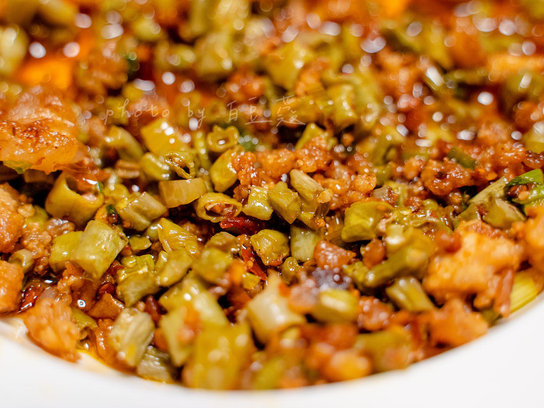 酸豆角炒肉末（快速自制酸豆角）的做法