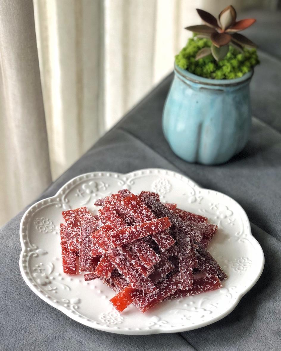 小美版·山楂糕（附果丹皮的做法)