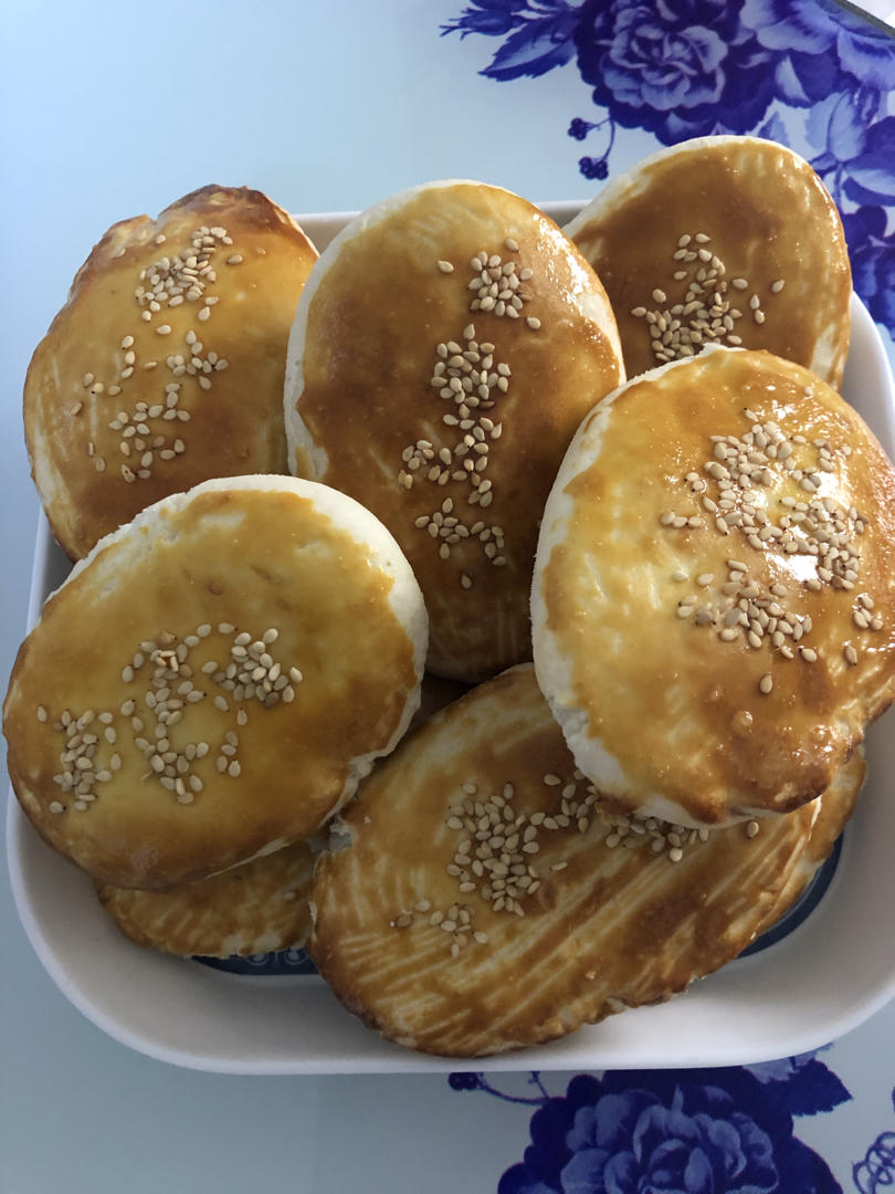 芝麻椒盐牛舌饼（北京小吃）