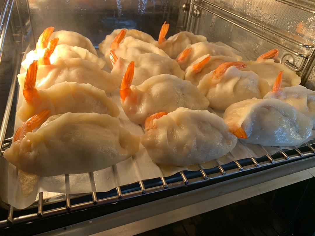 鲜虾蒸饺的做法