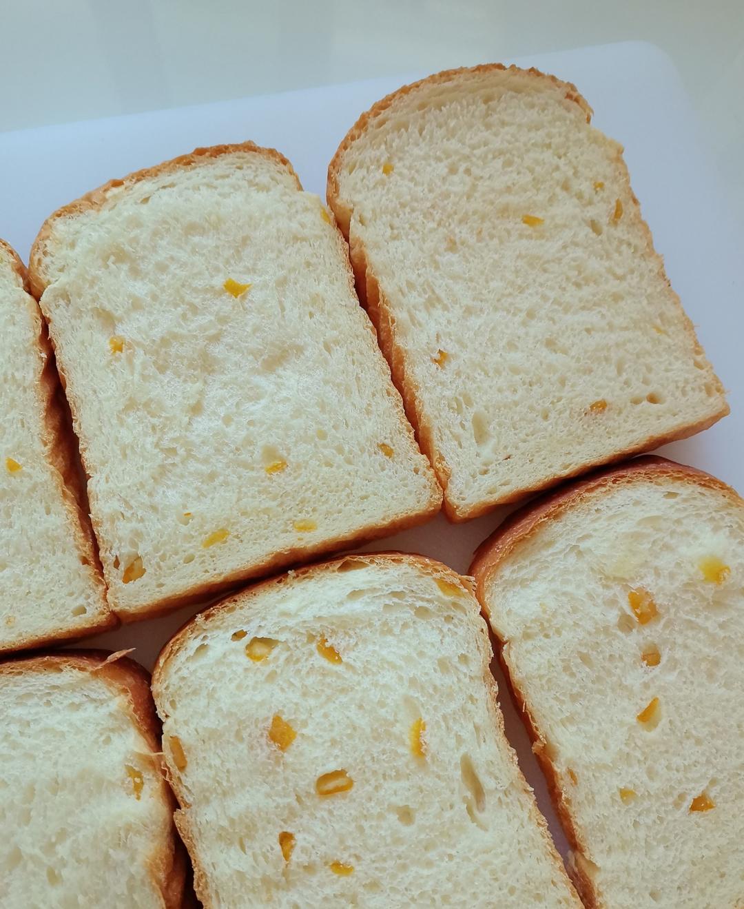 麻烦也值得的酸奶橙皮丁吐司（450克模具）