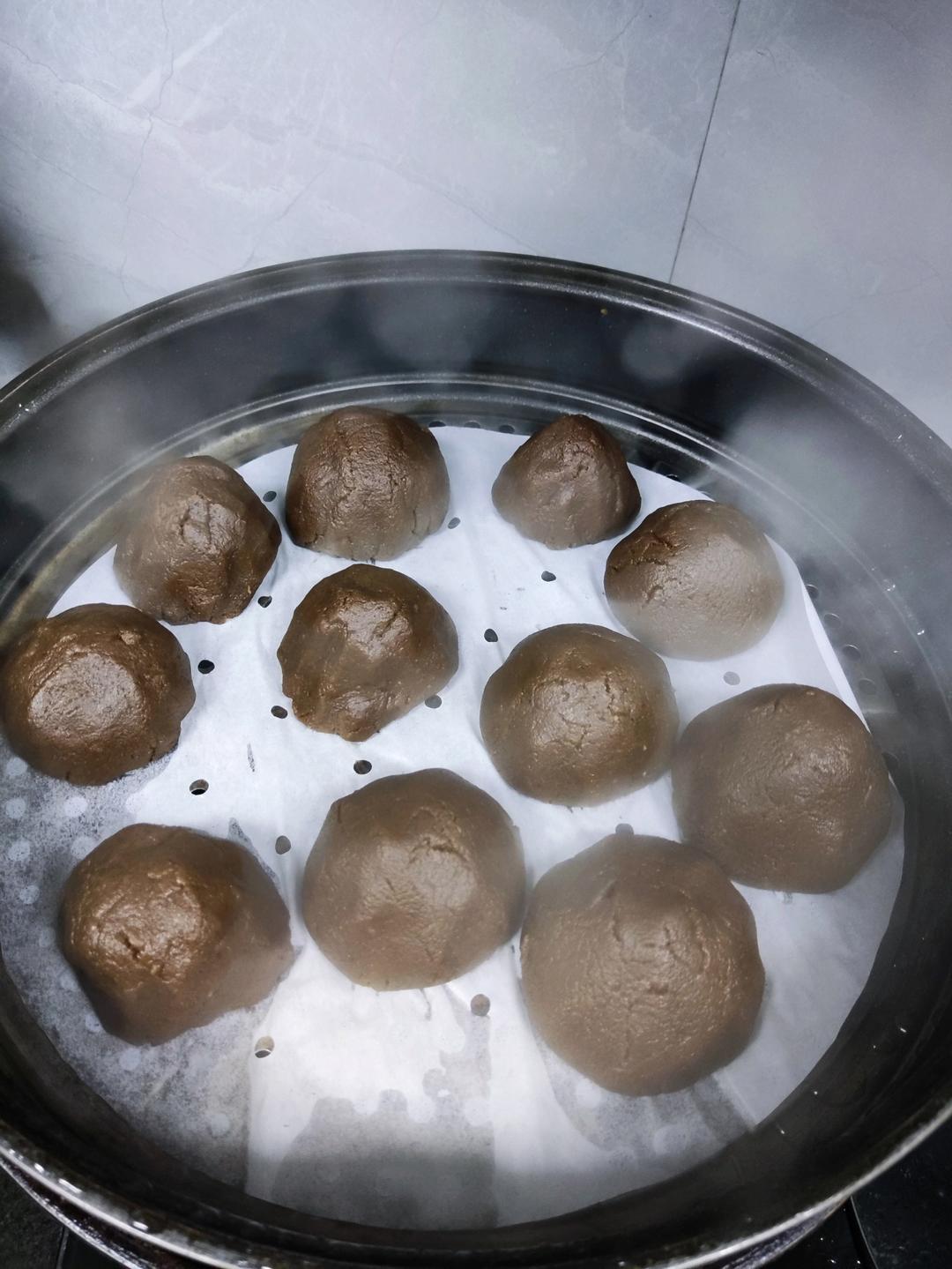 红薯粉窝头