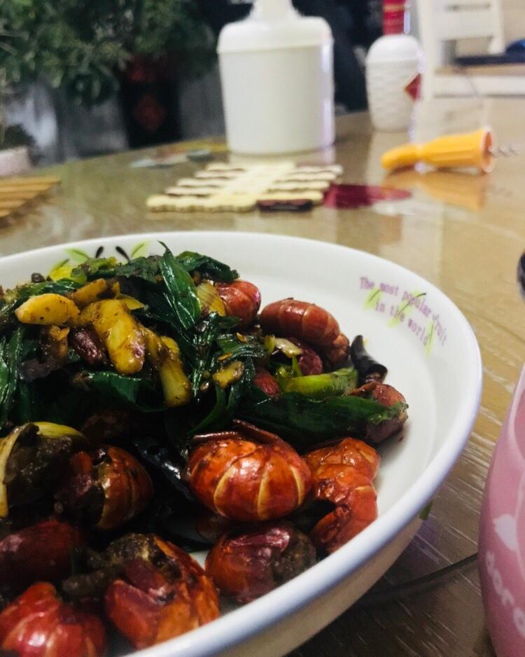 炒虾尾（香辣）