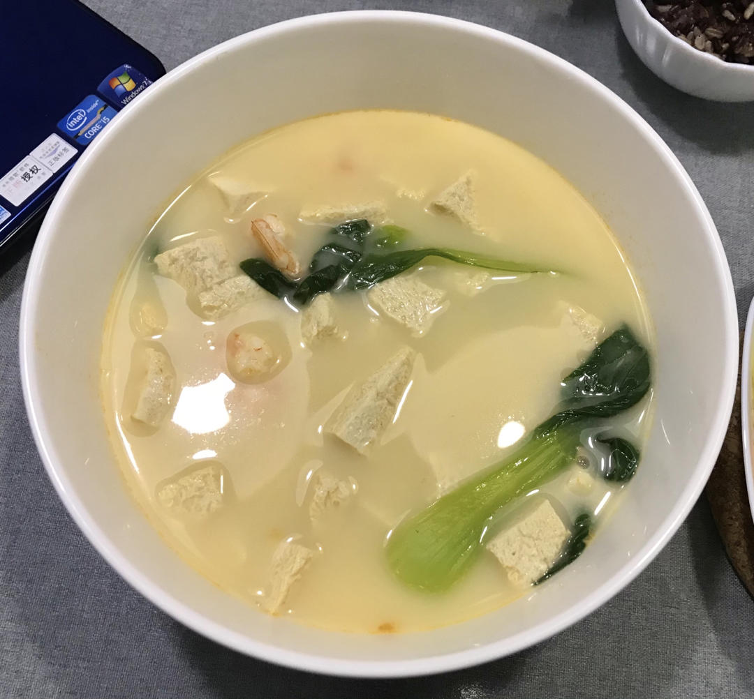 快手～鲜虾豆腐