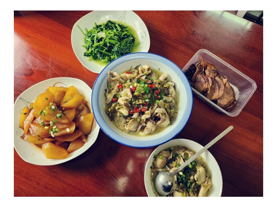 10分钟搞定的雪菜春笋黑鱼片