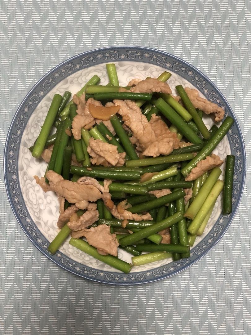 蒜薹炒肉