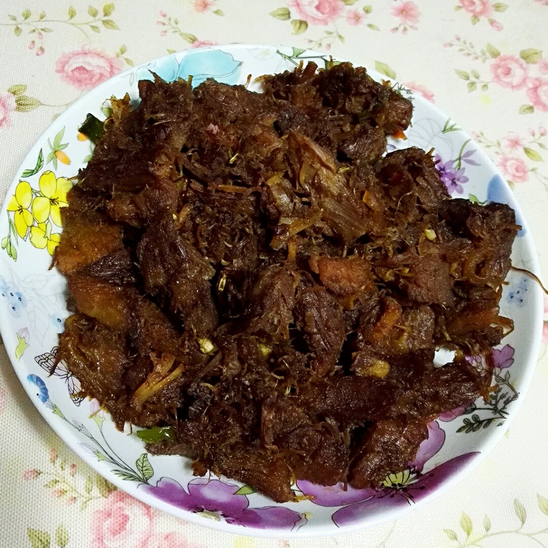 五香味之一（煸炒入味）-五香牛肉