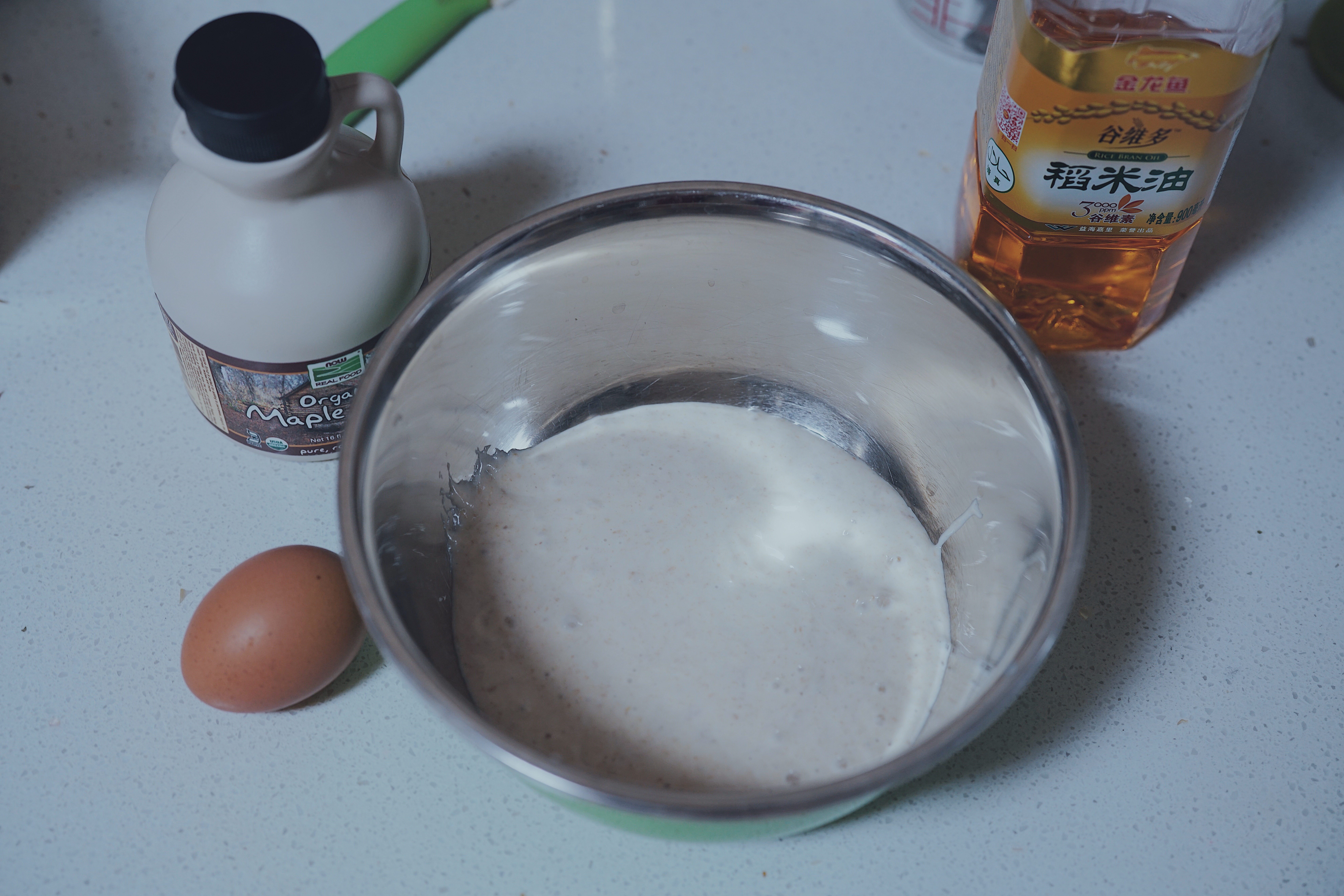 天然酵种松饼的做法 步骤1