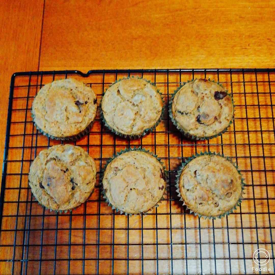 快手无糖的香蕉巧克力蛋糕