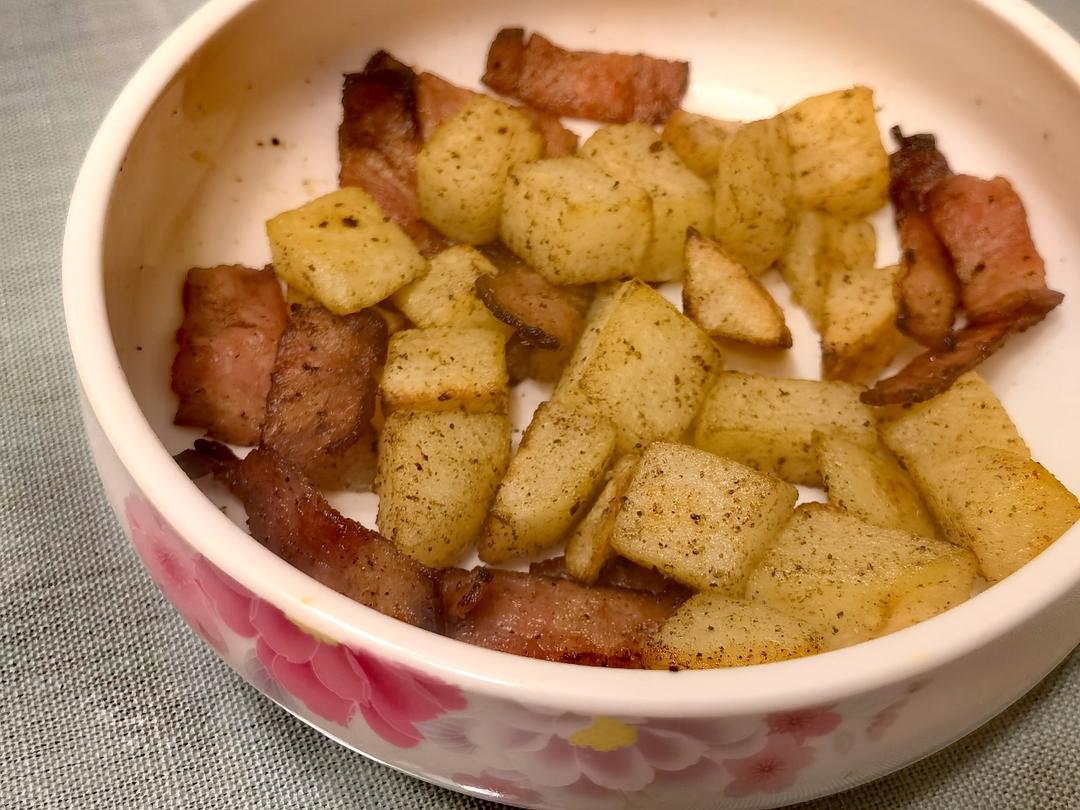 烧烤风味的土豆小香肠