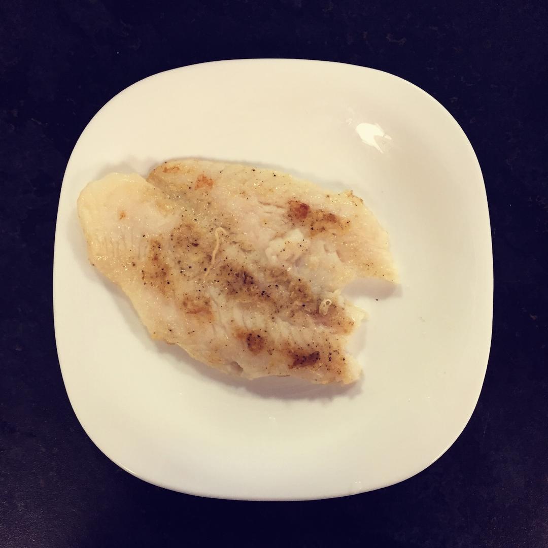 香煎龙利鱼——fit食谱系列