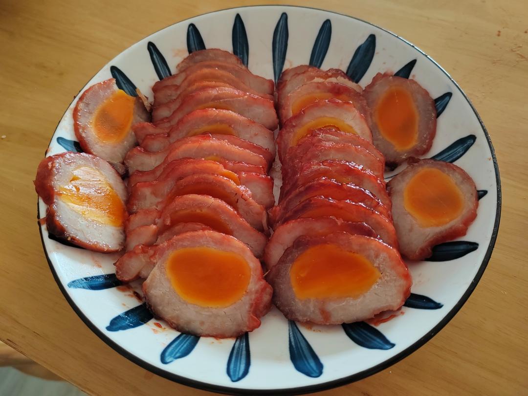 咸蛋叉烧肉-准备腌制前-制作视频