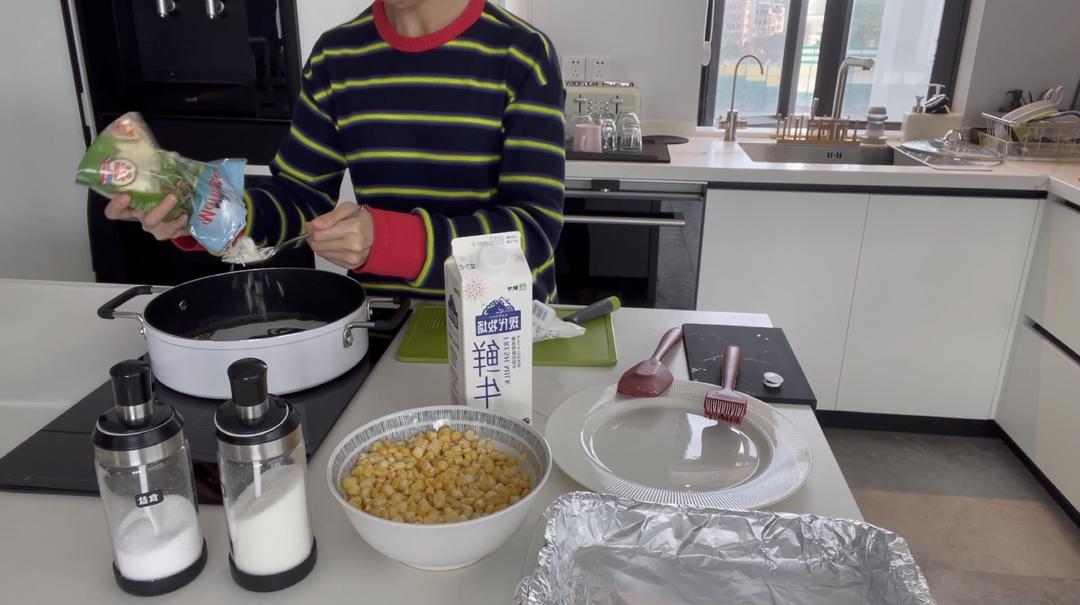 纯奶手撕吐司的做法 步骤1