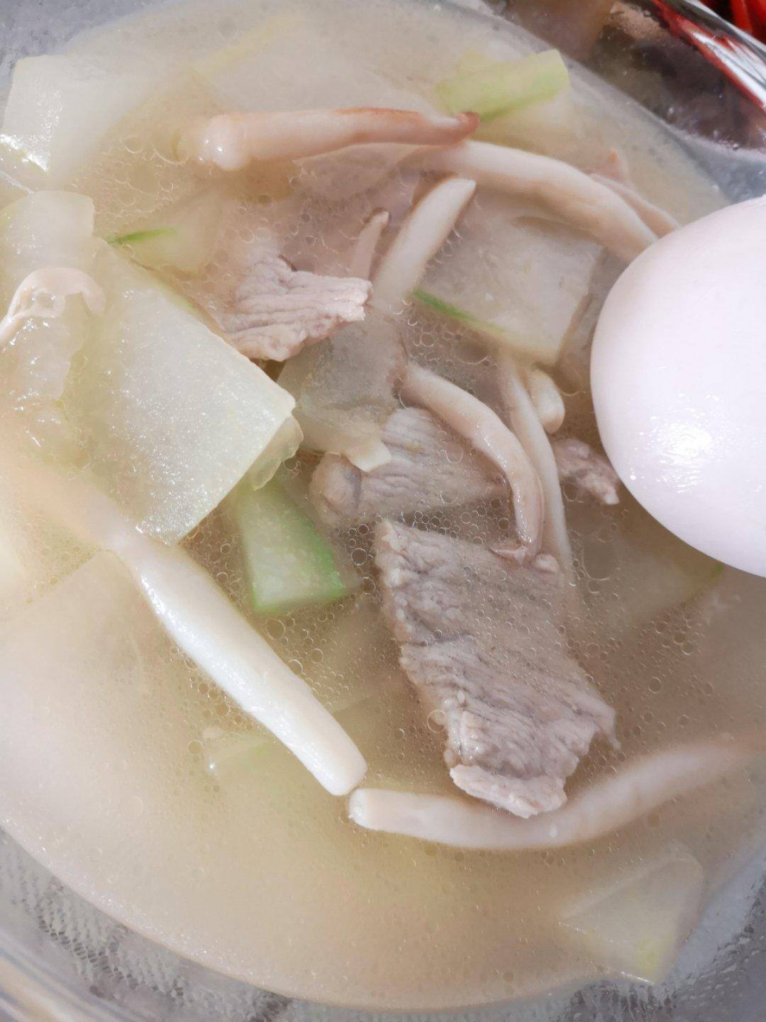 冬瓜肉片汤