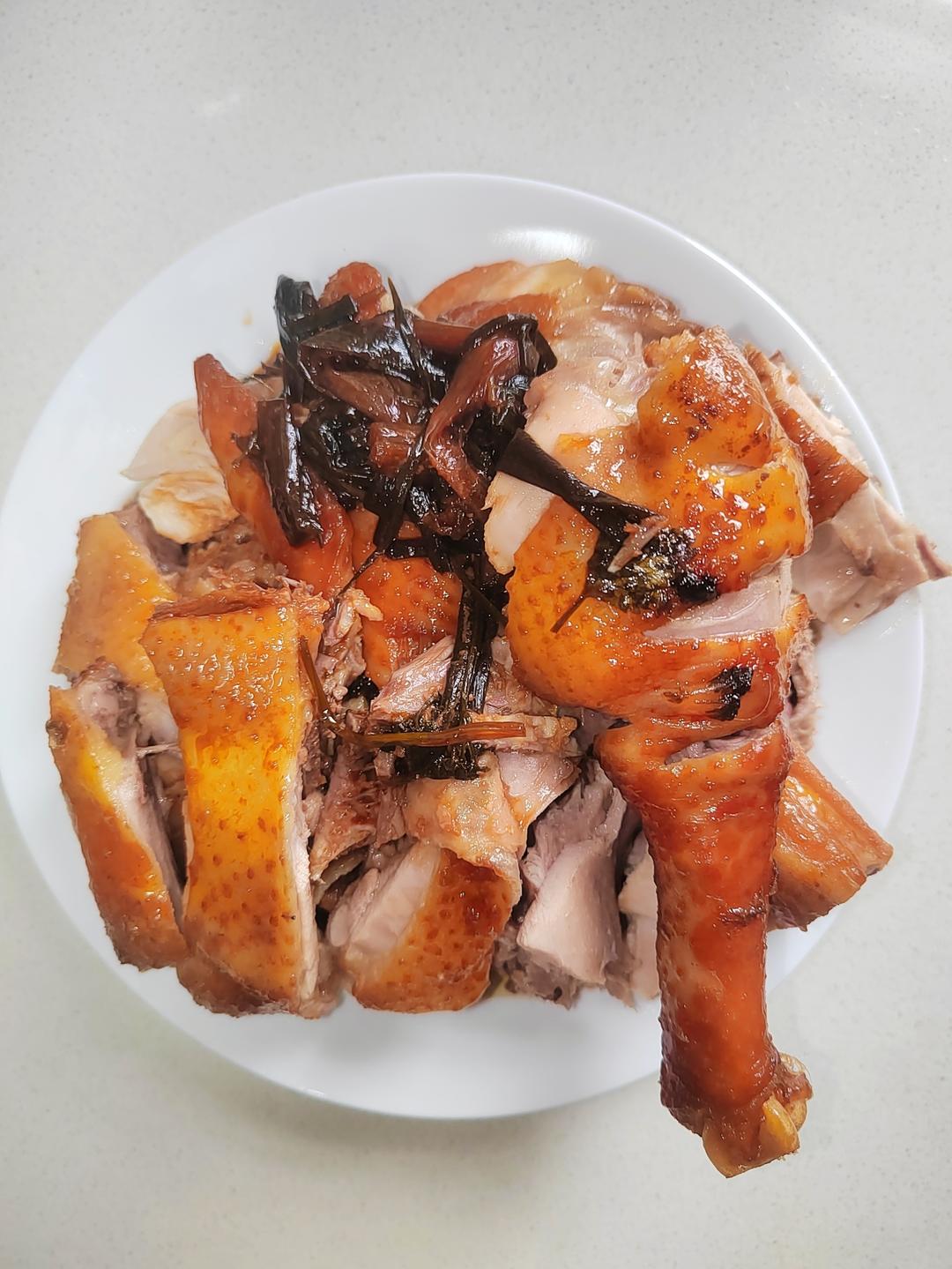 电饭锅焖鸡