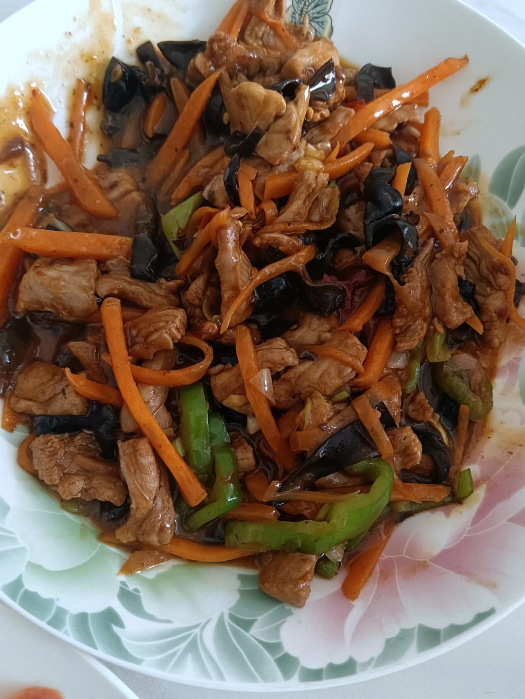 超级下饭鱼香肉丝（不辣版）