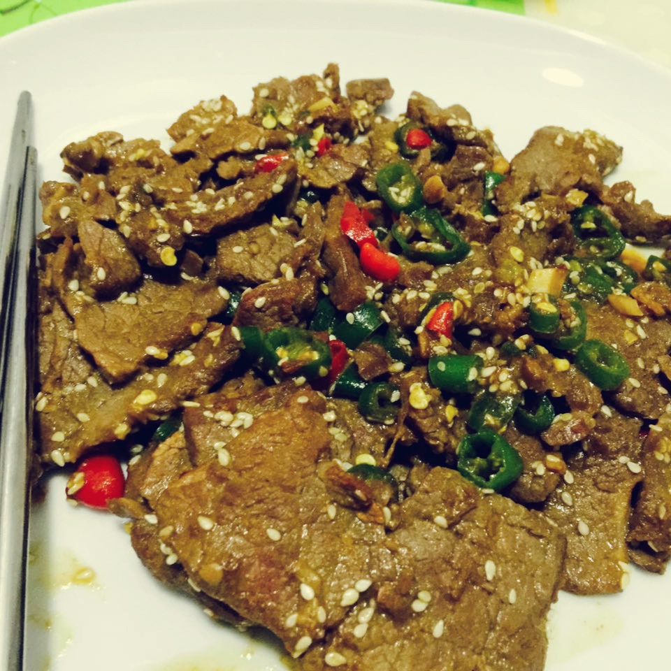 孜然牛肉
