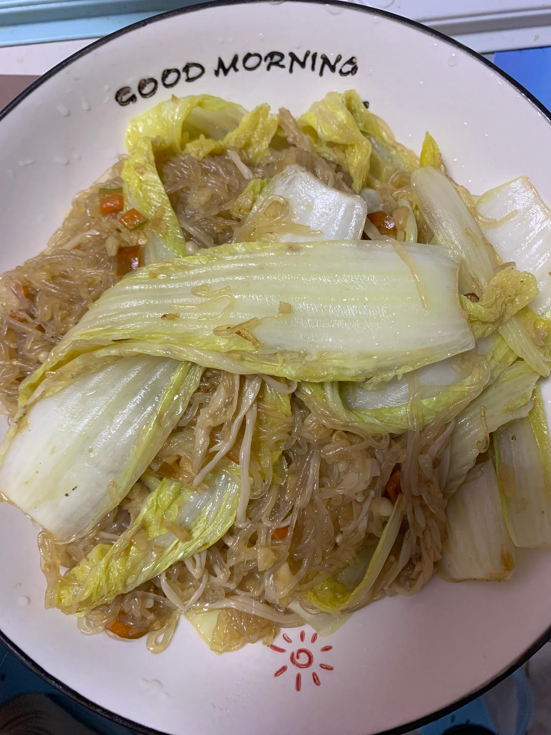 蒜蓉粉丝娃娃菜