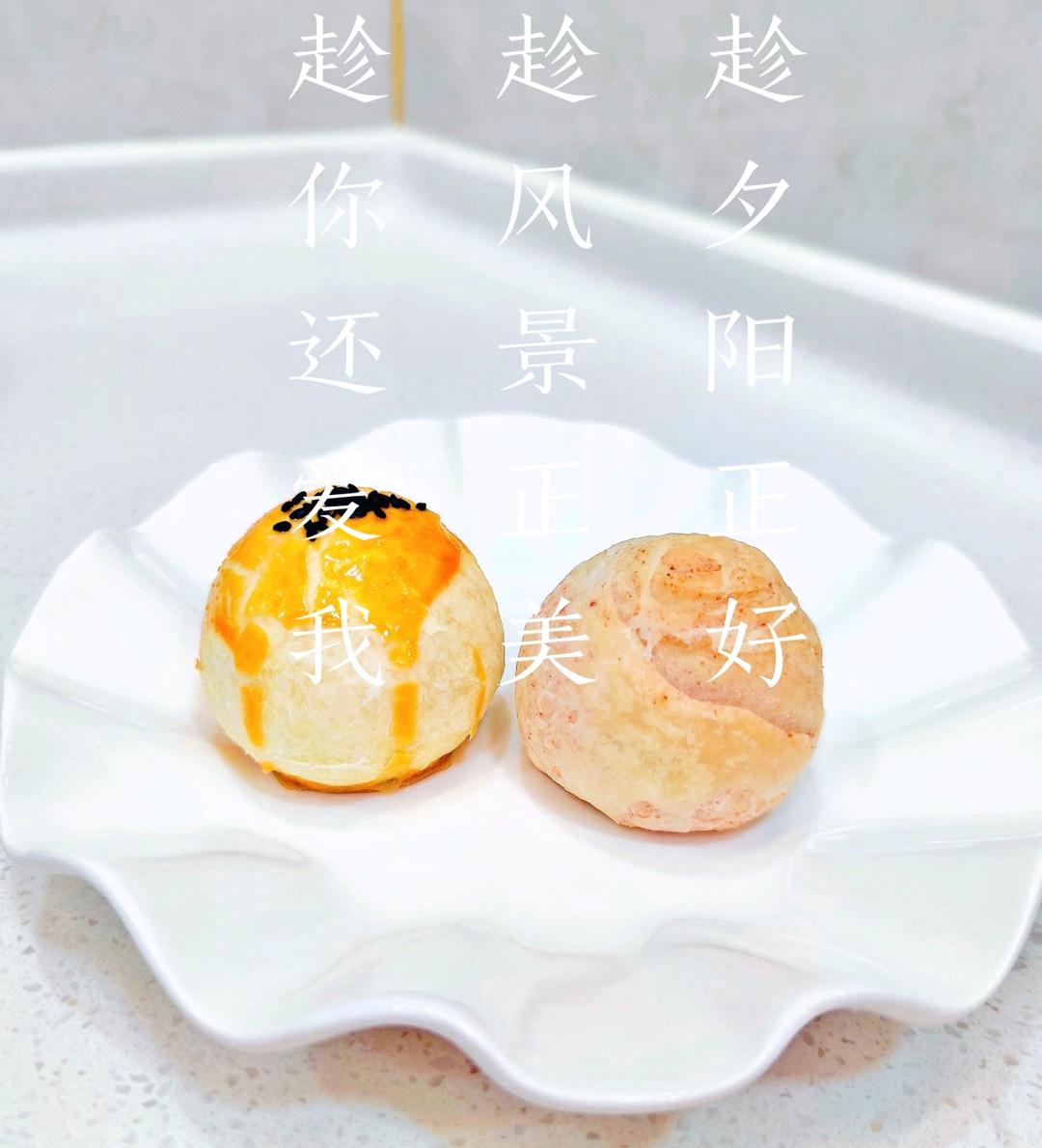 猪油版蛋黄酥，真的酥，吃过忘不了