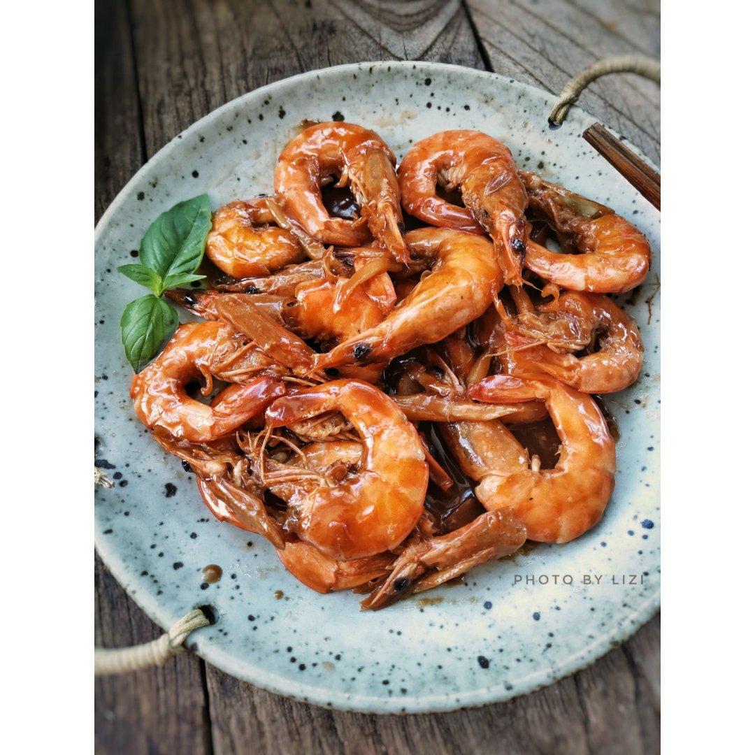 红红火火 不用番茄酱做油焖大虾
