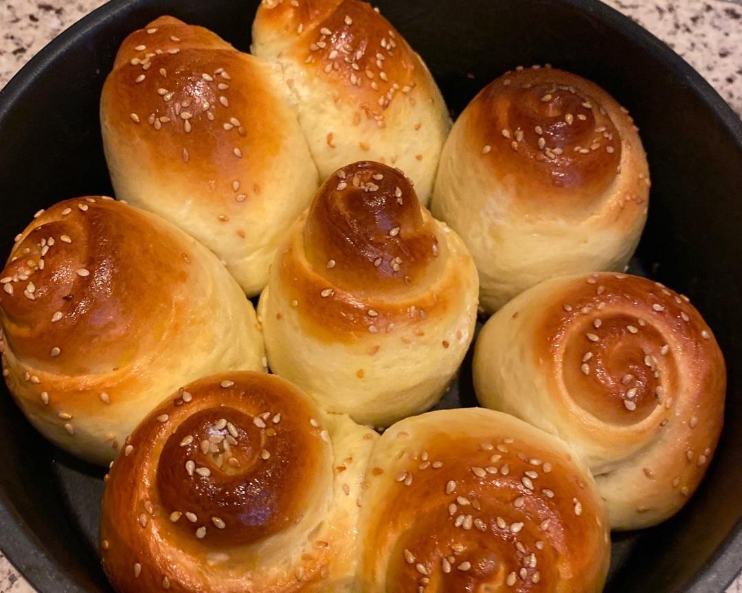 纯奶手撕吐司的做法 步骤1