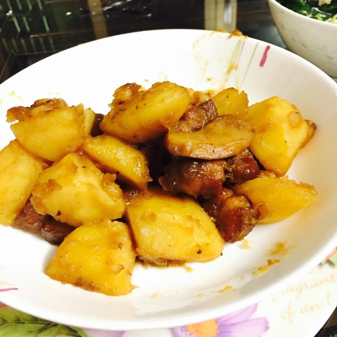 土豆烧肉