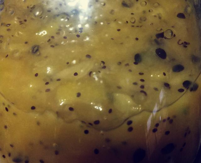 百香果猕猴桃果酱面包机(懒人)版的做法