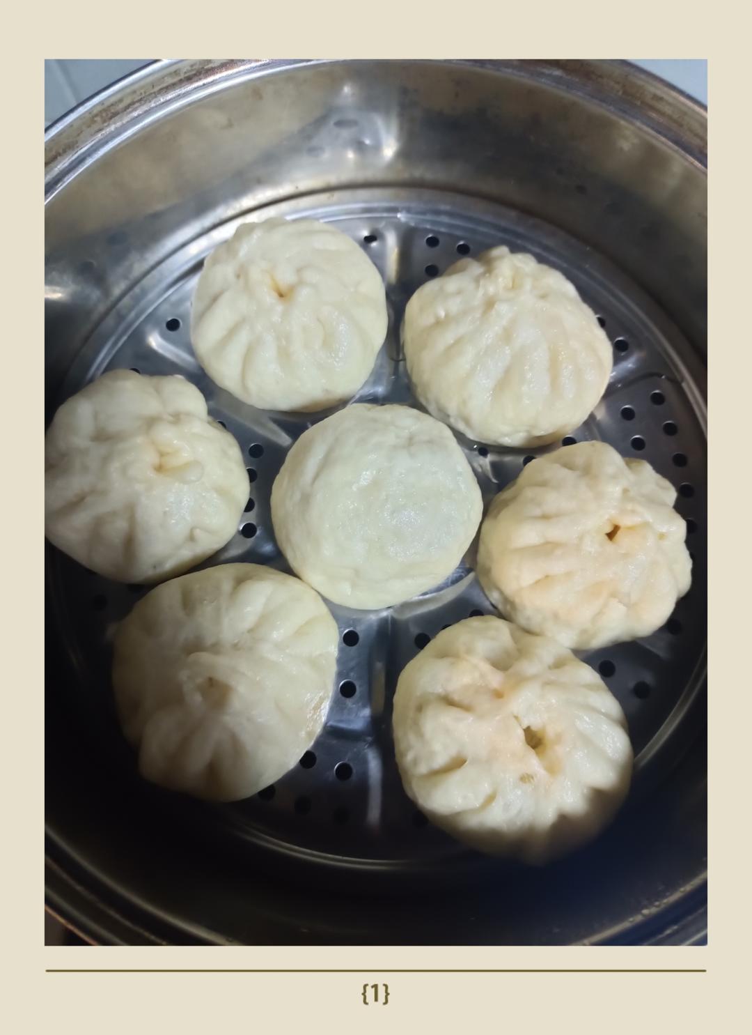 松软好吃的包子皮