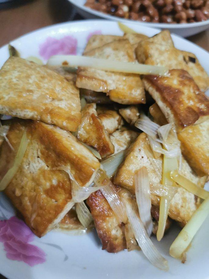 好吃的葱烧豆腐
