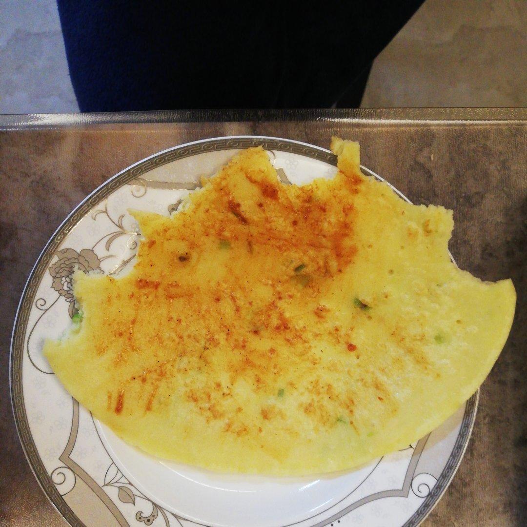 葱花鸡蛋饼