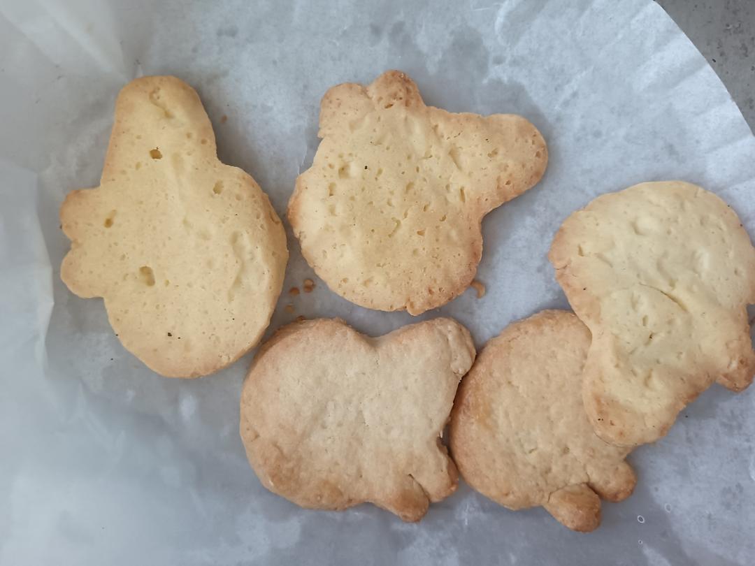 卡通黄油饼干