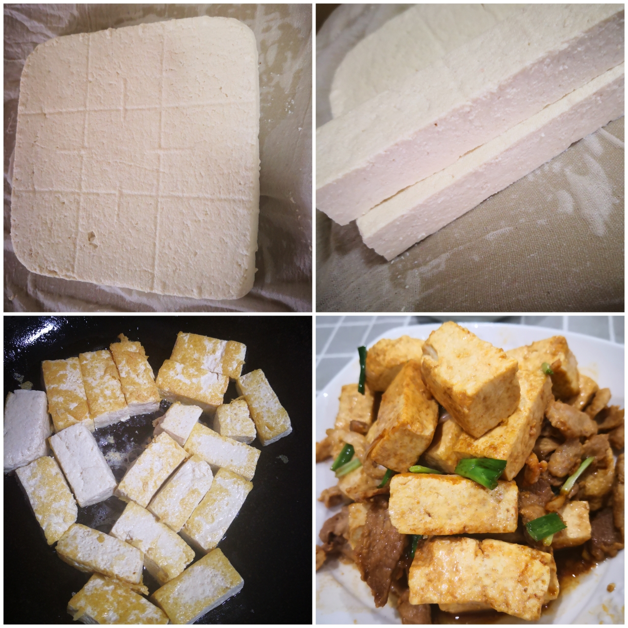 自制O添加老豆腐（白醋点豆腐法）的做法