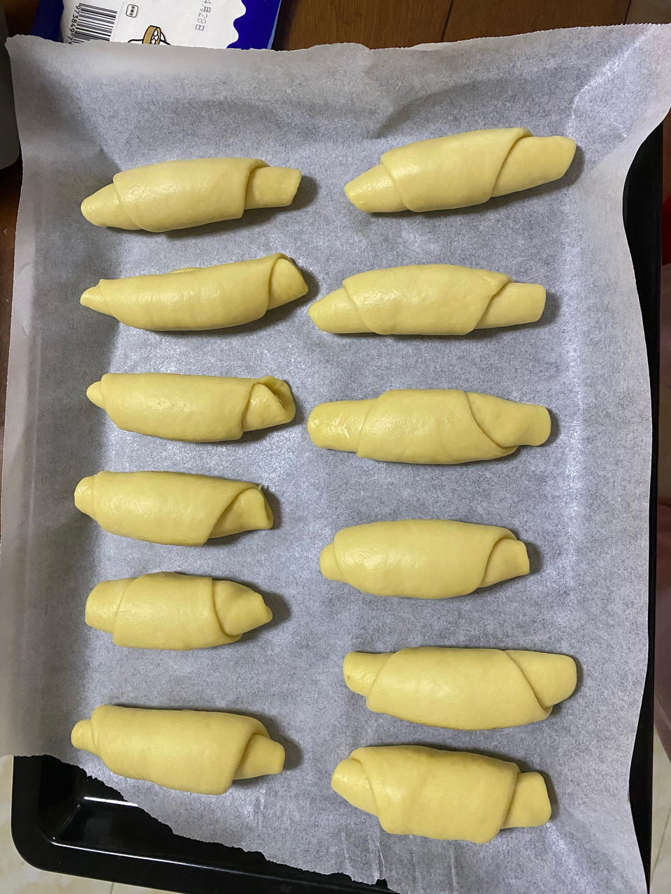 奶香牛角包—新手入门级的面包
