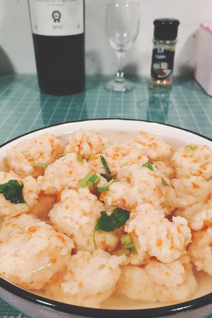 胡萝卜虾丸(宝宝)