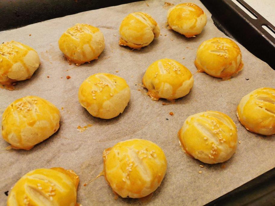 老婆饼（糯米、奶黄、紫薯、红豆）