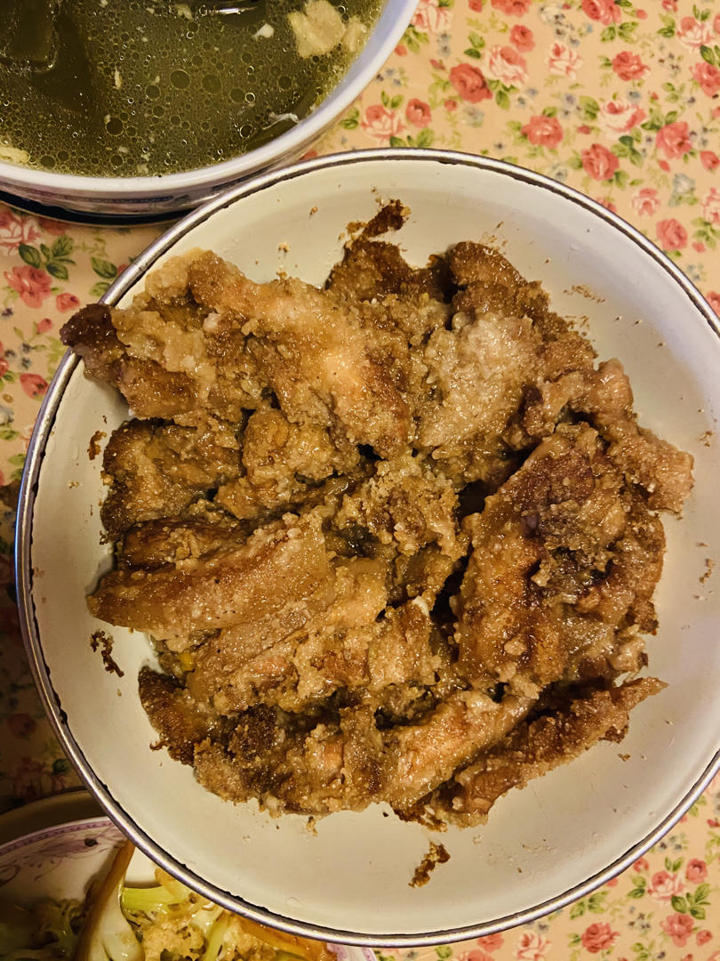 家常粉蒸肉（红薯底）
