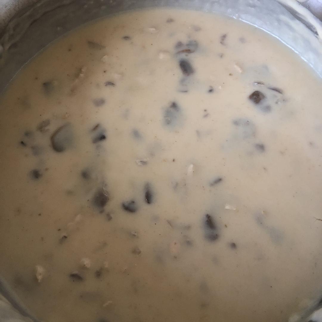 奶油鸡茸蘑菇汤（必胜客同款）