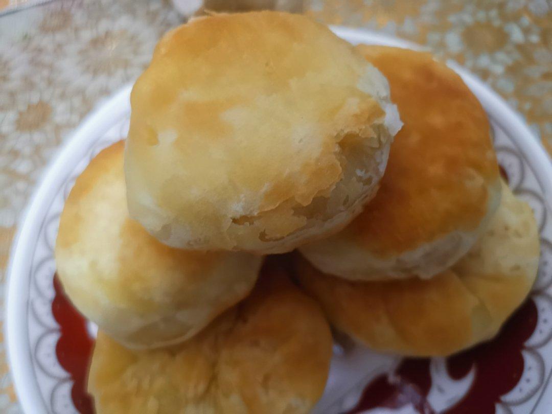 发面油酥小糖饼