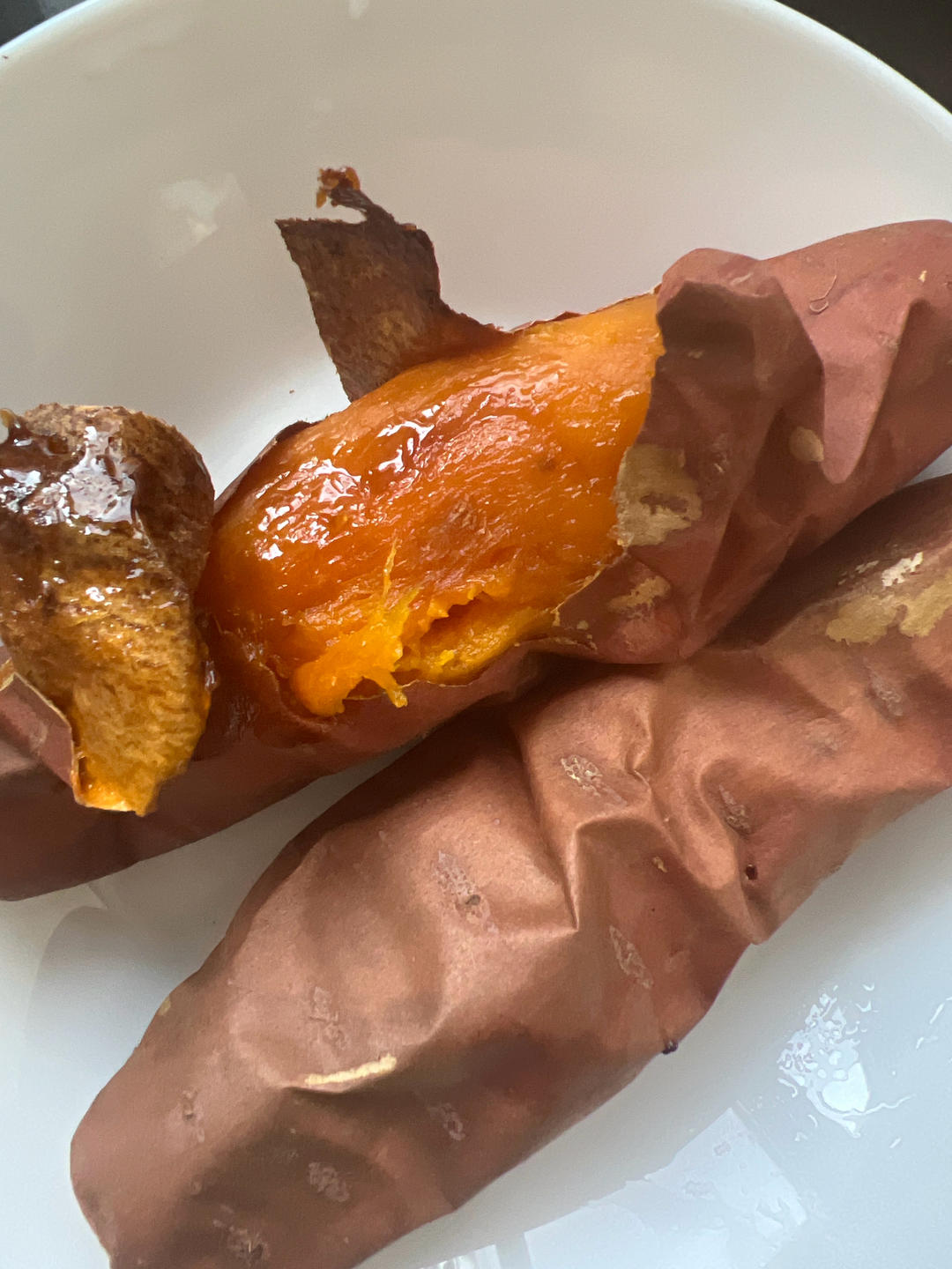 空气炸锅烤红薯(超级简单)