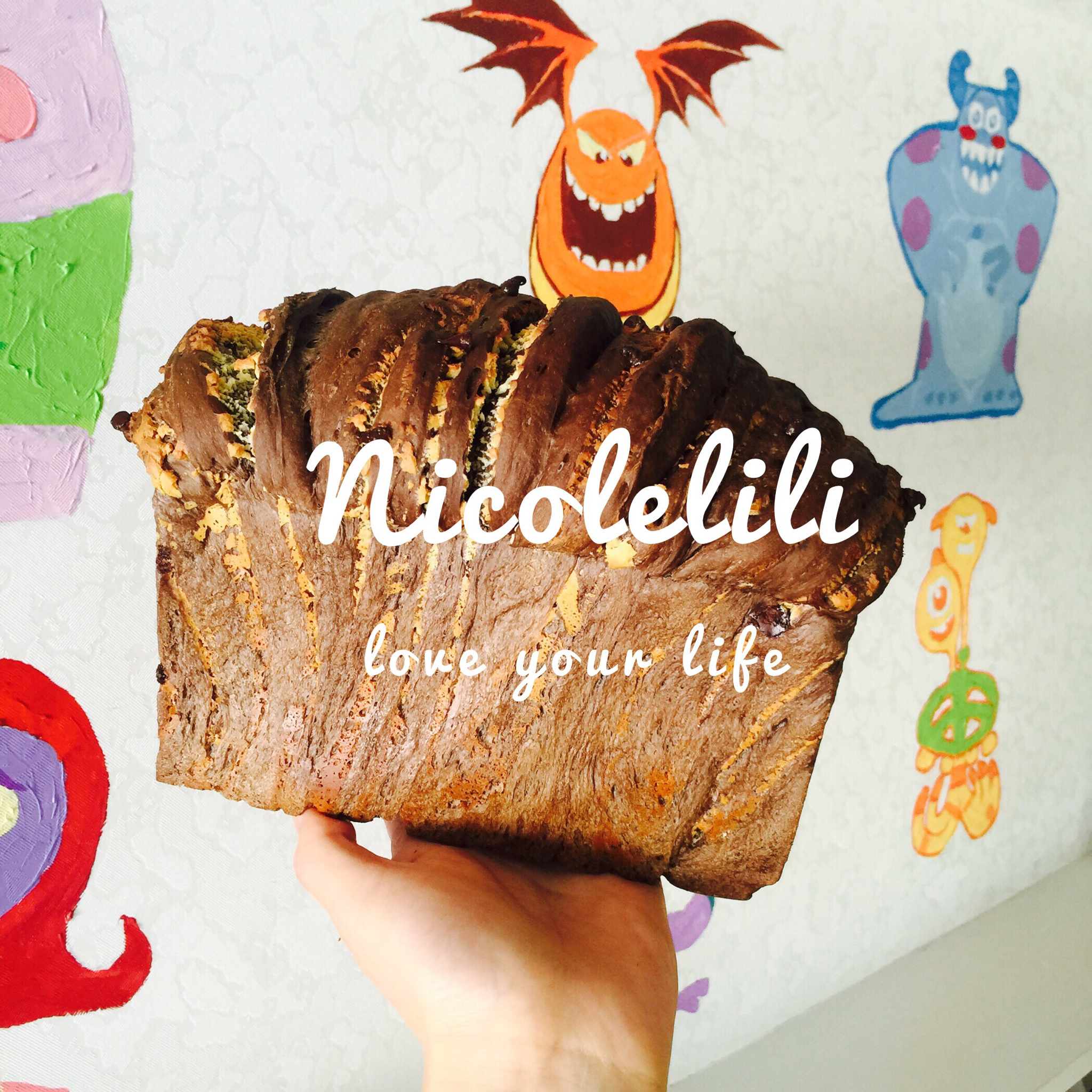 琴弦巧克力土司【汤种法】