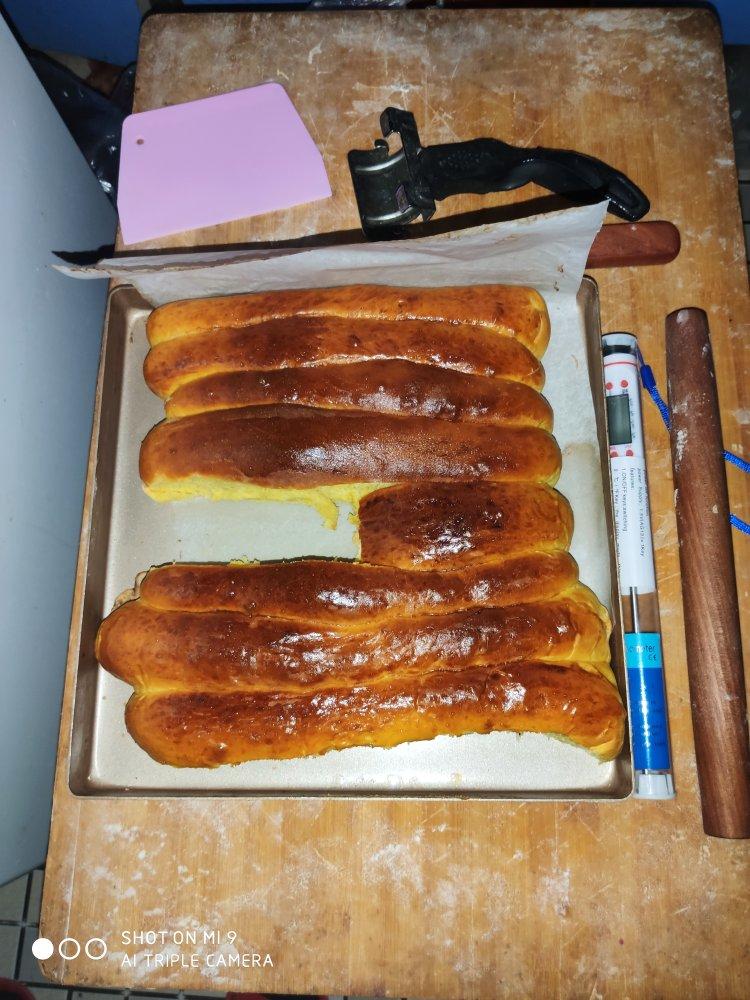 蜂蜜淡奶油面包#美味排包#